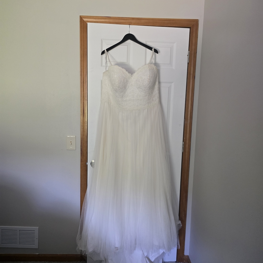 Stella York White Wedding Dress